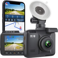 Rove R2-4K Dash Cam w/ Built In WiFi GPS